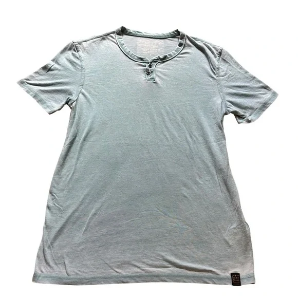 Lucky Brand
Short Sleeve Button Notch Neck Venice Burnout T-Shirt Mens Size S/P‌ - Picture 3 of 10